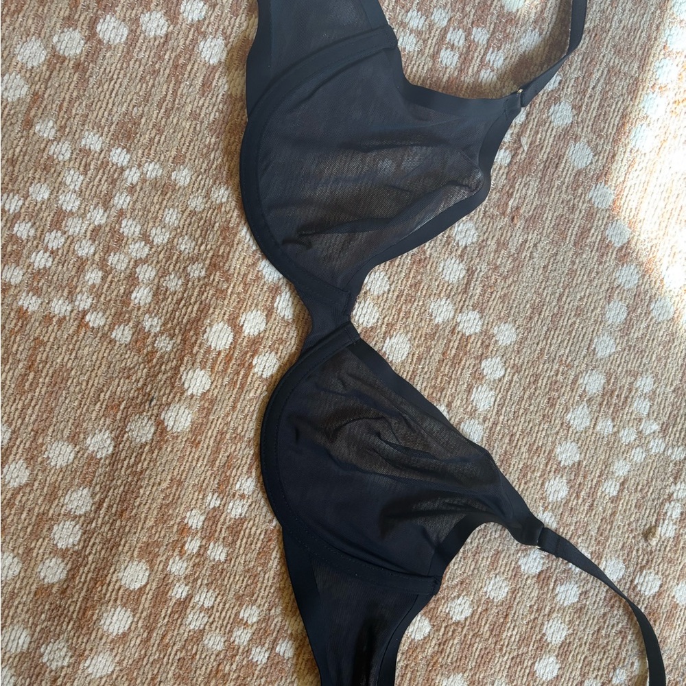 Black Sheer Women's Bra